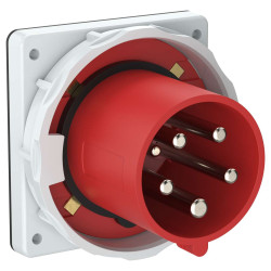 Вилка встраиваемая ССИ-3352 63А-6ч 380В 3P+PE+N IP67 IEK