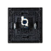 FORTE&PIANO Розетка компьютерная RJ45 кат.6 FP131 черный IEK