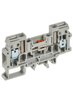 ARMAFIX Клемма винтовая CTS-DT измерит. 6мм2 серая IEK