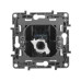 ETIKA Розетка компьютерная RJ45 категория 5Е UTP антрацит