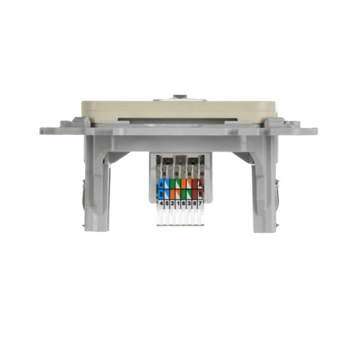 FLITE Розетка компьютерная RJ45 категория 5Е UTP РК5е-1-0-ФлСл сливочный IEK