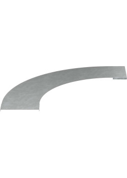 Крышка поворота лестничного LESTA 90град основание 600мм R600 HDZ IEK