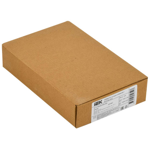 ARMAFIX Клемма пружинная Push In CP 2,5мм2 красная IEK