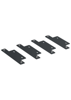 ITK LINEA S Комплект для соединения шкафов черный (4шт/компл)