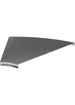 Крышка поворота плавного 45град (тип Г01) ESCA 600мм IEK