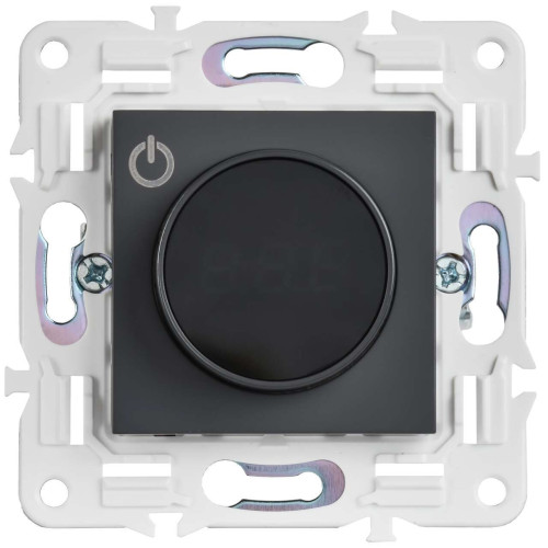 SKANDY Термостат электронный с индикацией SK-T01T титан IEK