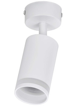 Светильник 4006 накладной настено-потолочный под лампу GU10 белый IEK