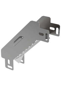 ESCA 3 Поворот вертикальный внешний 90град 50х50-0,6 IEK