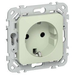 FLITE Розетка с заземлением без защитных шторок безвинтовое крепление 16А РС11-1-ФлП панг IEK