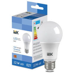 LED Bulb A60 1140lm 6500K E27 IEK