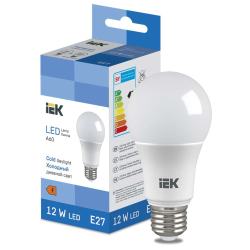 LED Bulb A60 1140lm 6500K E27 IEK