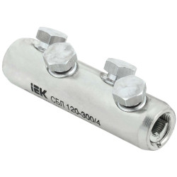 Соединитель болтовой луженый СБЛ 120-300/4 IEK
