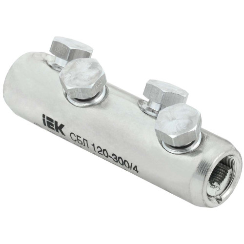 Соединитель болтовой луженый СБЛ 120-300/4 IEK