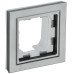 BRITE Рамка 1-местная IP44 РУ-1-БрС-44 сталь IEK