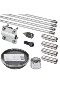 Комплект заземления 6/14 нержавеющая сталь IEK