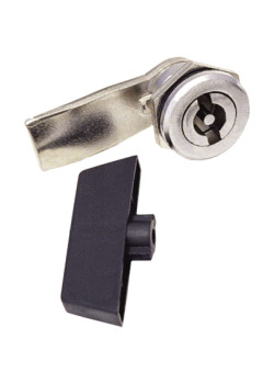 Замок-защелка 22-17/46 для металлического бокса с пластмассовым ключом IEK