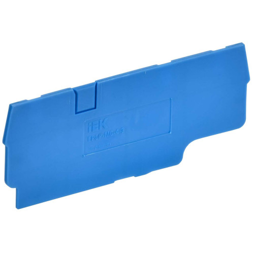 ARMAFIX Заглушка EPCX4-3 BU для колодки клеммной CX4-3 синяя IEK