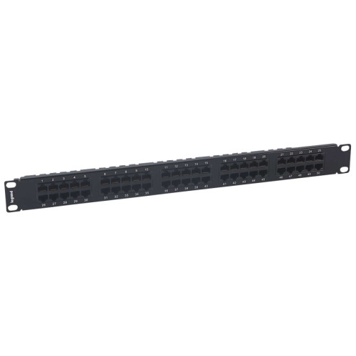 Патч-панель телефонная - 19'' - 1U - категория 3 - 50 x RJ 45