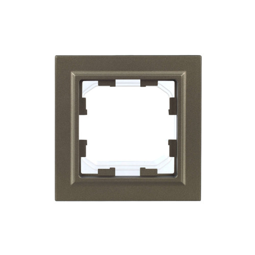 BRITE Рамка 1-местная IP44 РУ-1-БрШ-44 шампань IEK