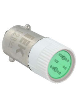 Лампа сменная зеленая матрица/12В IEK