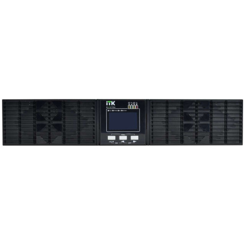 ITK ELECTRA OR ИБП однофазный онлайн 3кВА/3кВт 2U LCD дисплей 96VDC 6хС13 без АКБ с регулируемым зарядным устройством USB EPO RS232 SNMP слот Rack/Tower