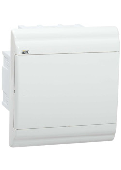 PRIME Корпус пластиковый ЩРВ-П-6 модулей встраиваемый белый/белая дверь IP41 IEK