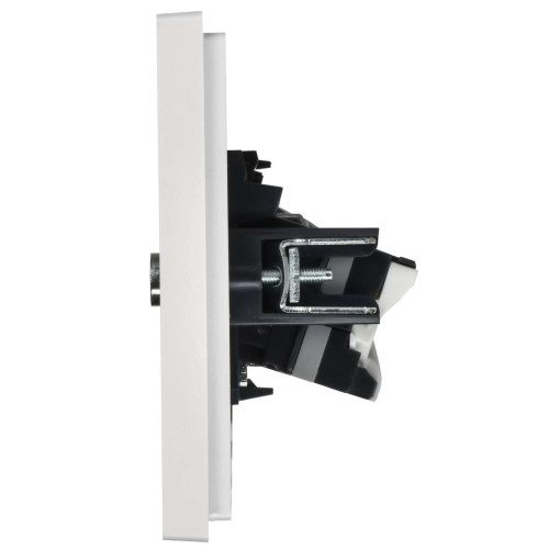 FORTE&PIANO Розетка двойная TV+RJ45 кат.6 FP237 белый IEK FORTE&PIANO Розетка двойная TV+RJ45 кат.6 FP237 белый IEK