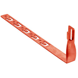 Держатель проводника круглого 6-8мм черепичная кровля скрученный L=330мм медь IEK