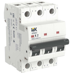 ARMAT Автоматический выключатель M06N-DC 3P K 2А IEK