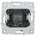 BRITE Выключатель 1-клавишный с индикацией 10А ВС10-1-1-БрШ шампань IEK
