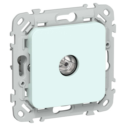 FLITE Розетка TV экранированная проходная тип M РТВм-1-1-2-ФлХЛ холодный лед IEK