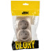 GLORY Розетка 2-местная для открытой установки с заземлением с защитными шторками 16А РСш22-3-ХШм шампань матовый IEK