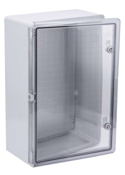 Корпус пластиковый ЩМПп 600х400х200мм прозрачная дверь УХЛ1 IP65 IEK