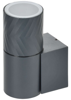 Светильник уличный 5107 настенный под лампу GU10 IP65 серый IEK