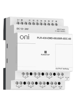 ПЛК 430 Модуль расширения входов выходов 4 DI 4 UI (0-10 В/DI) 8 RO 24В DC ONI