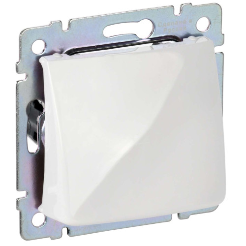 VALENA Вывод кабеля белый