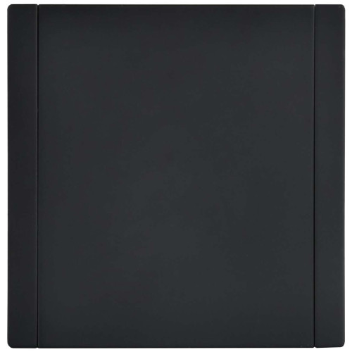 FORTE&PIANO Розетка 1-местная с заземлением с защитными шторками и крышкой винтовое крепление 16А IP44 FP121M металл черный IEK