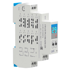 Реле времени многофункциональное TM с дисплеем 2 контакта 230В AC ONI