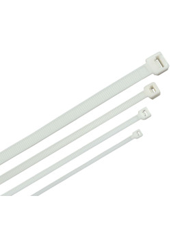 Хомут кабельный морозостойкий Хкм 2,5х100мм белый (100шт) IEK