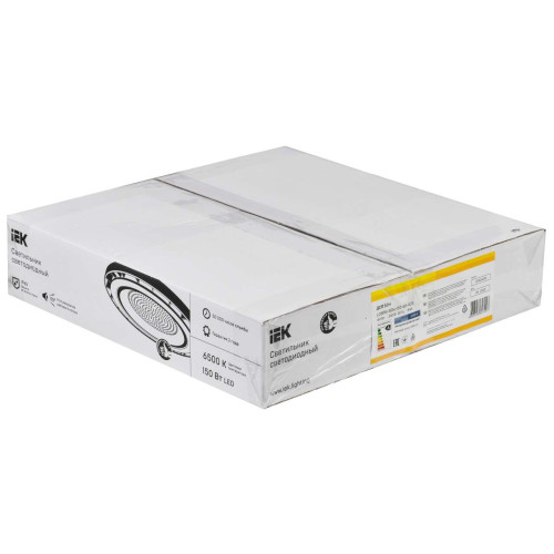 Светильник светодиодный ДСП 5014 150Вт 6500К IP65 алюминий IEK