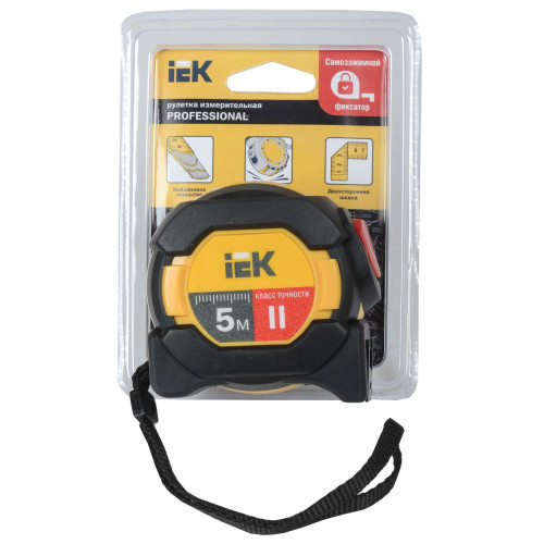 Рулетка измерительная PROFESSIONAL 5м IEK