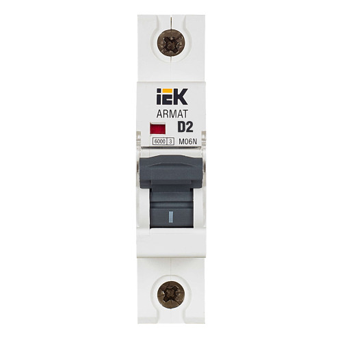 ARMAT Автоматический выключатель M06N 1P D 2А IEK