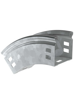 ESCA Поворот плавный 45град тип В20 50х50мм HDZ IEK