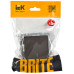 BRITE Выключатель 1-клавишный с индикацией 10А ВС10-1-1-БрТБ темная бронза IEK