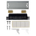 UNION Compact Корпус пластиковый ЩРН-П-4 IP41 белая дверь IEK