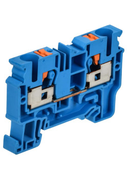 ARMAFIX Клемма пружинная Push In CP 10мм2 синяя IEK