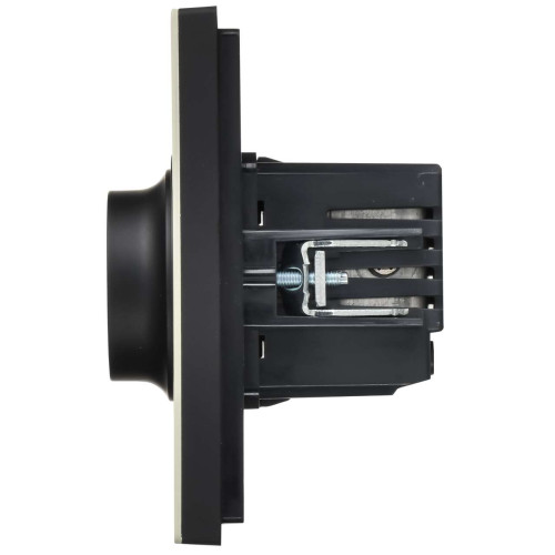 FORTE&PIANO Светорегулятор поворотно-нажимной 600Вт FP854M металл серый сланец IEK