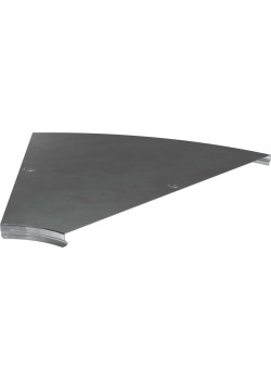 Крышка поворота плавного 45град (тип Г01) ESCA 400мм HDZ IEK