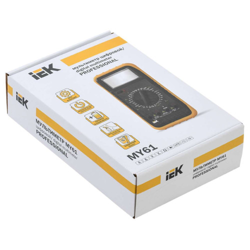 Мультиметр цифровой PROFESSIONAL MY61 IEK