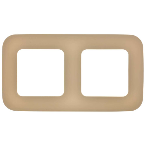 FLITE Рамка 2-местная РУ-2-А-ФлХ хаки IEK